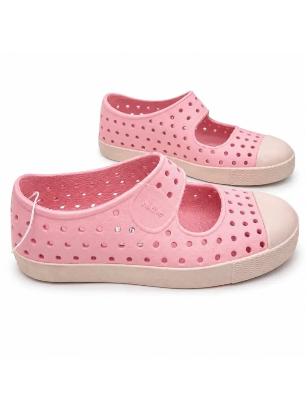 Native Jefferson Juniper Toddler Mary Jane Water Shoes Rose Pink Dust Pink C8